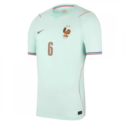 Frankrike Eduardo Camavinga #6 Replika Bortatröja VM 2026 Kortärmad